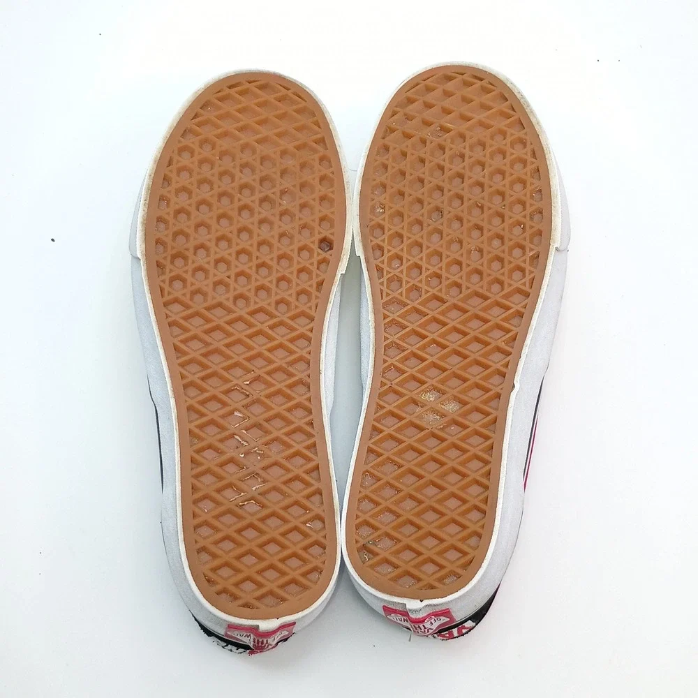 Vans Era Color Block Multi Color Yellow Red Blue Suede Canvas Sneakers Women 8.5